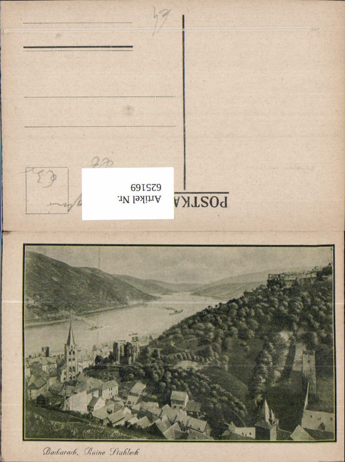 625169,Bacharach Ruine Stahleck