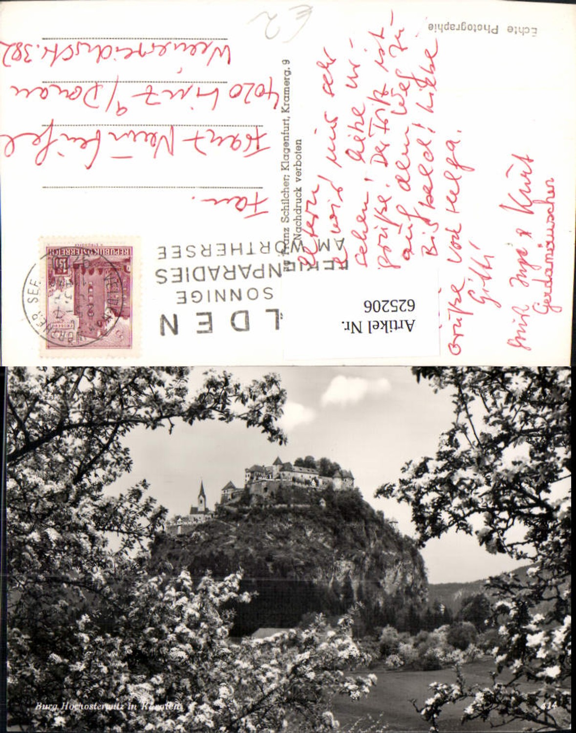 625206,Foto Ak Launsdorf Burg Schloss Hochosterwitz Kärnten