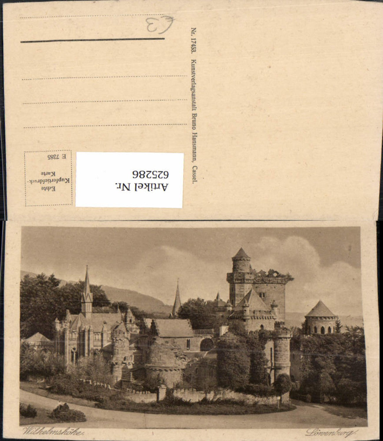 625286,Wilhelmshöhe Kassel Löwenburg