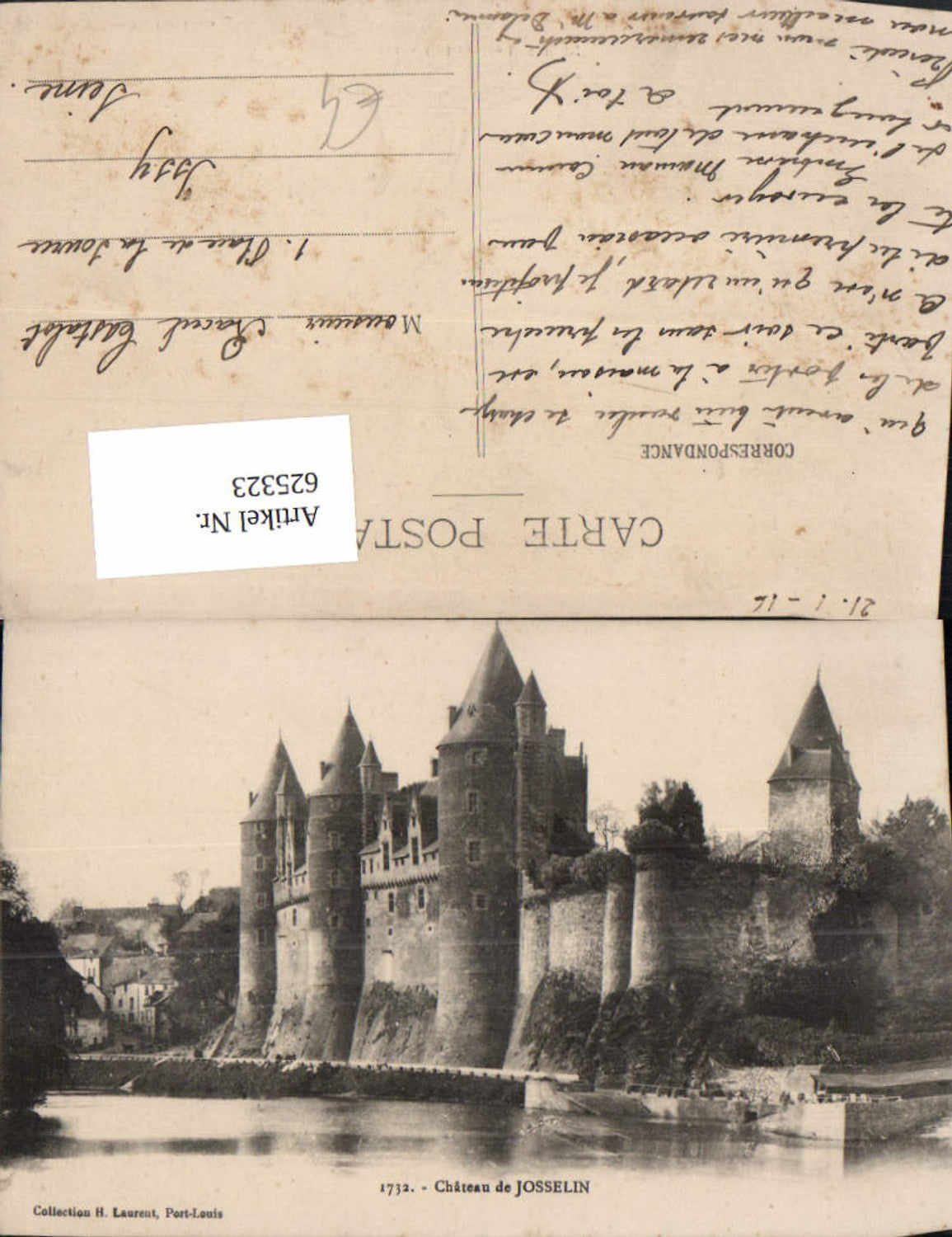 625323,Chateau de Josselin Schloss France