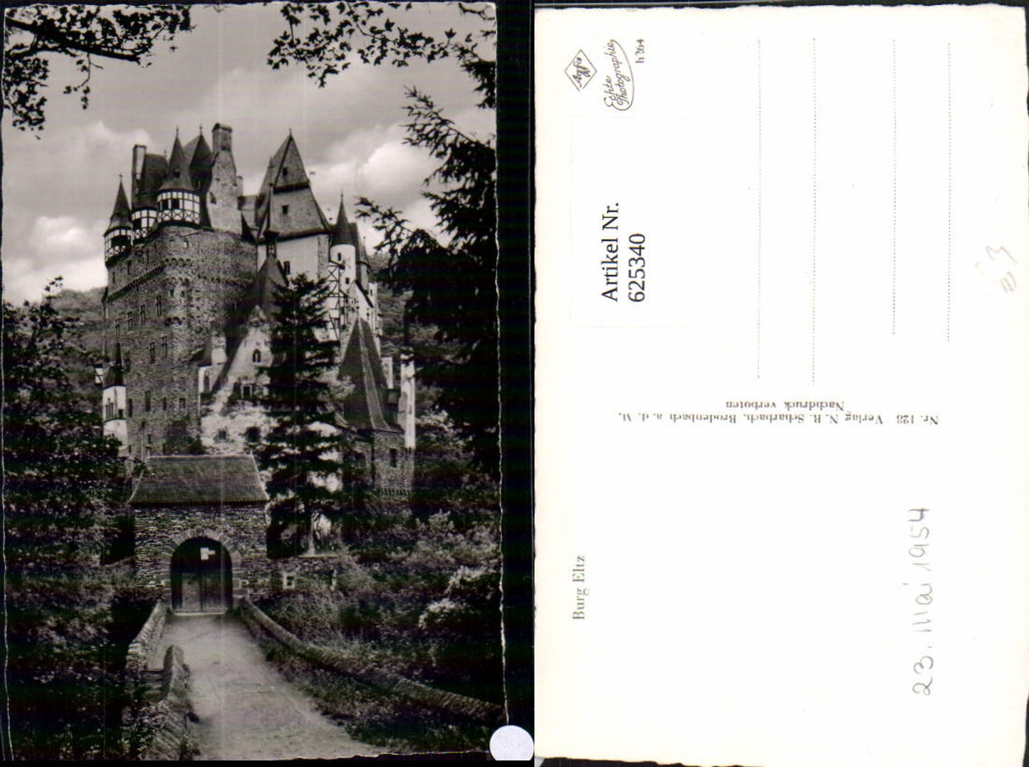 625340,Foto Ak Burg Eltz Wierschem