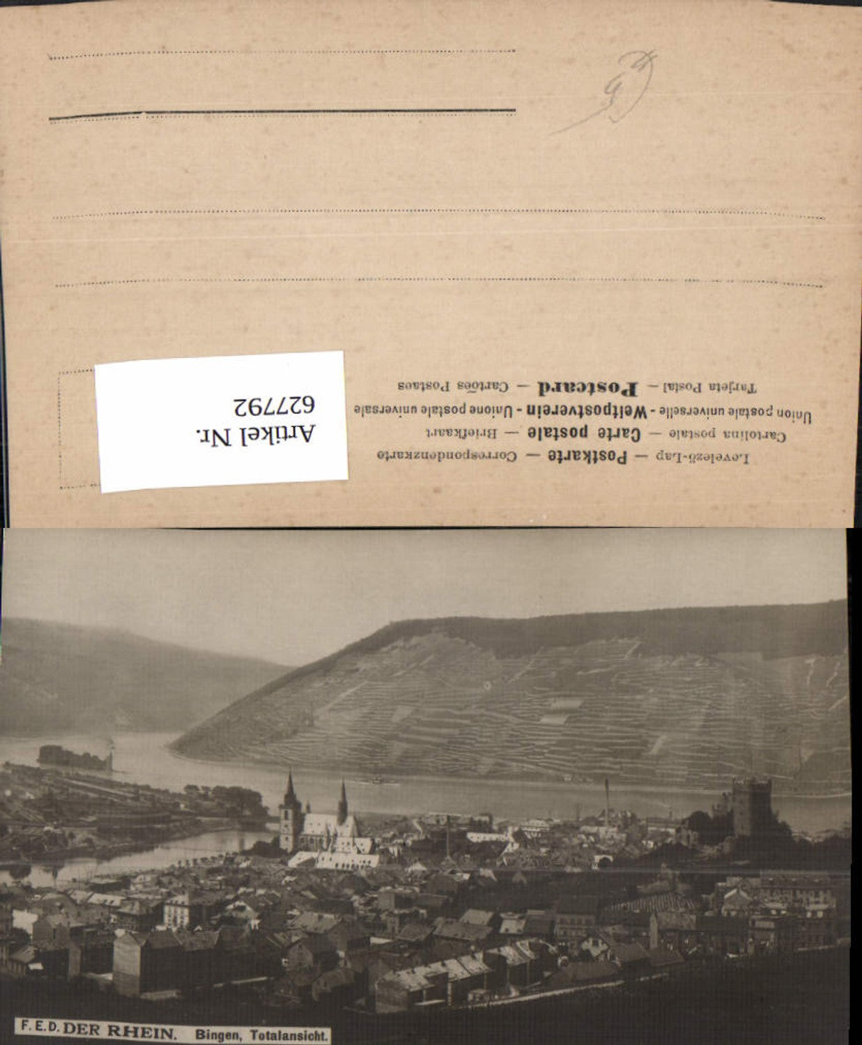 627792,Bingen a. Rhein Totalansicht