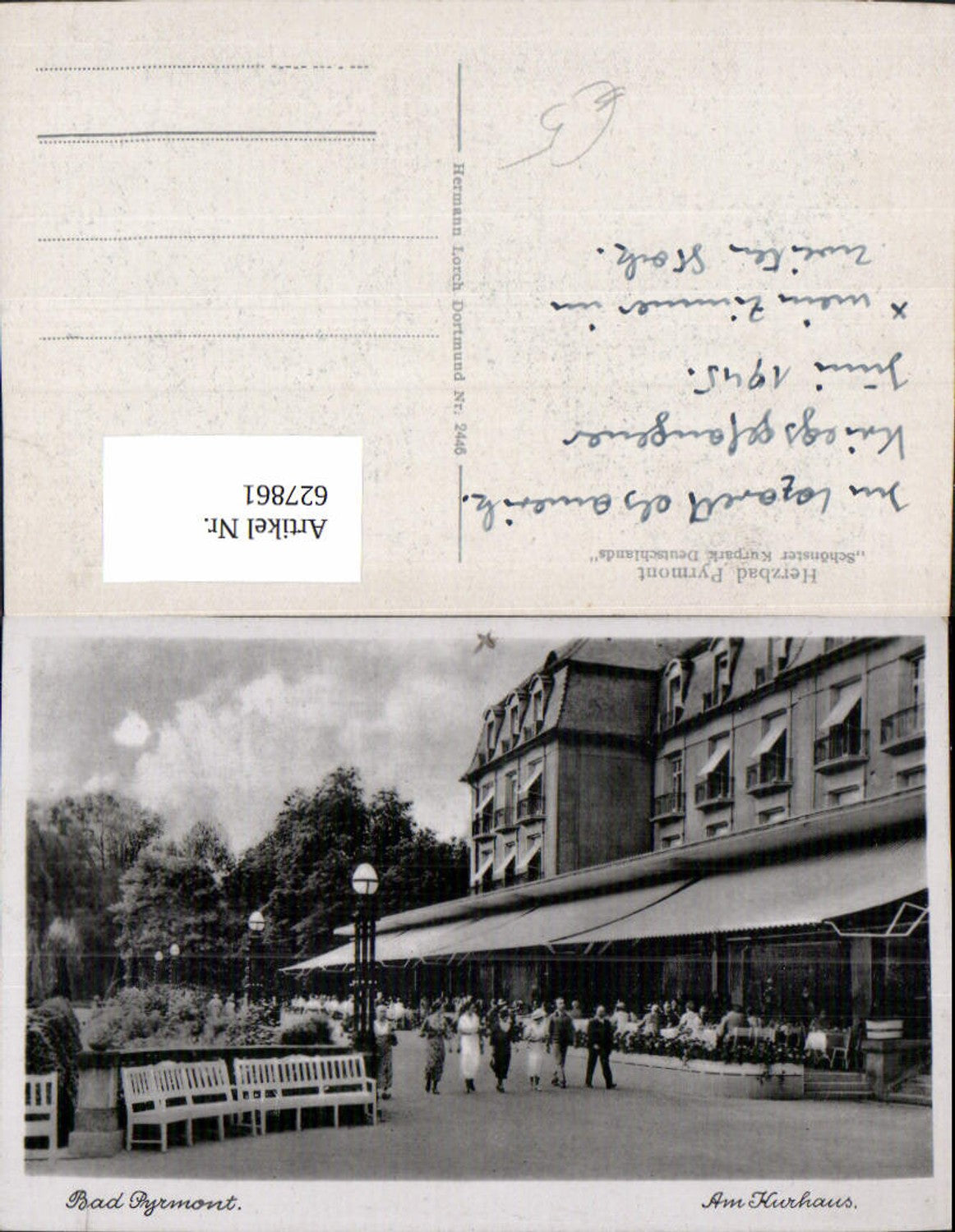 627861,Herzbad Bad Pyrmont Kurpark Am Kurhaus