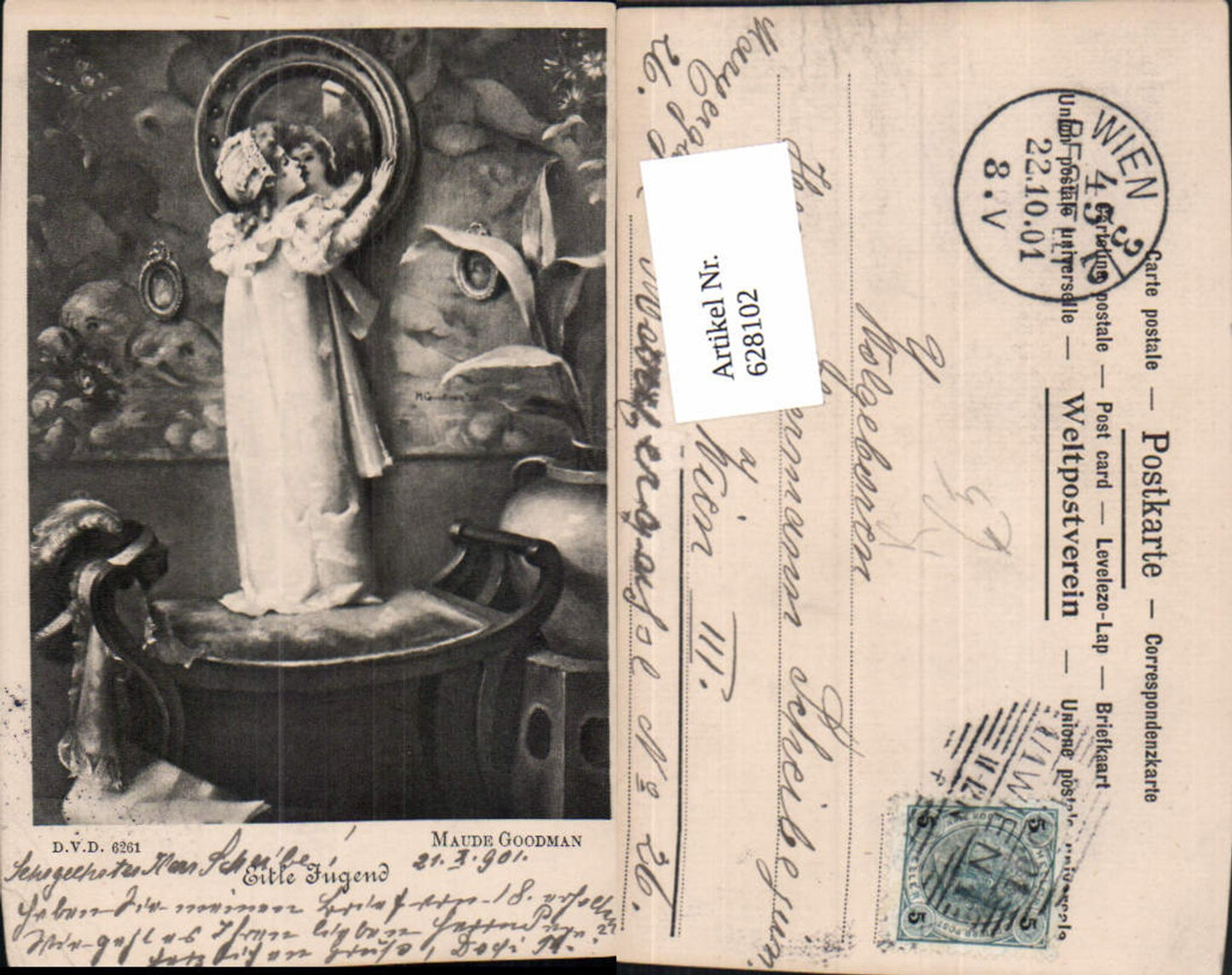 628102, Artist Ak Maude Goodman Vain Youth Girl v. Spiegel