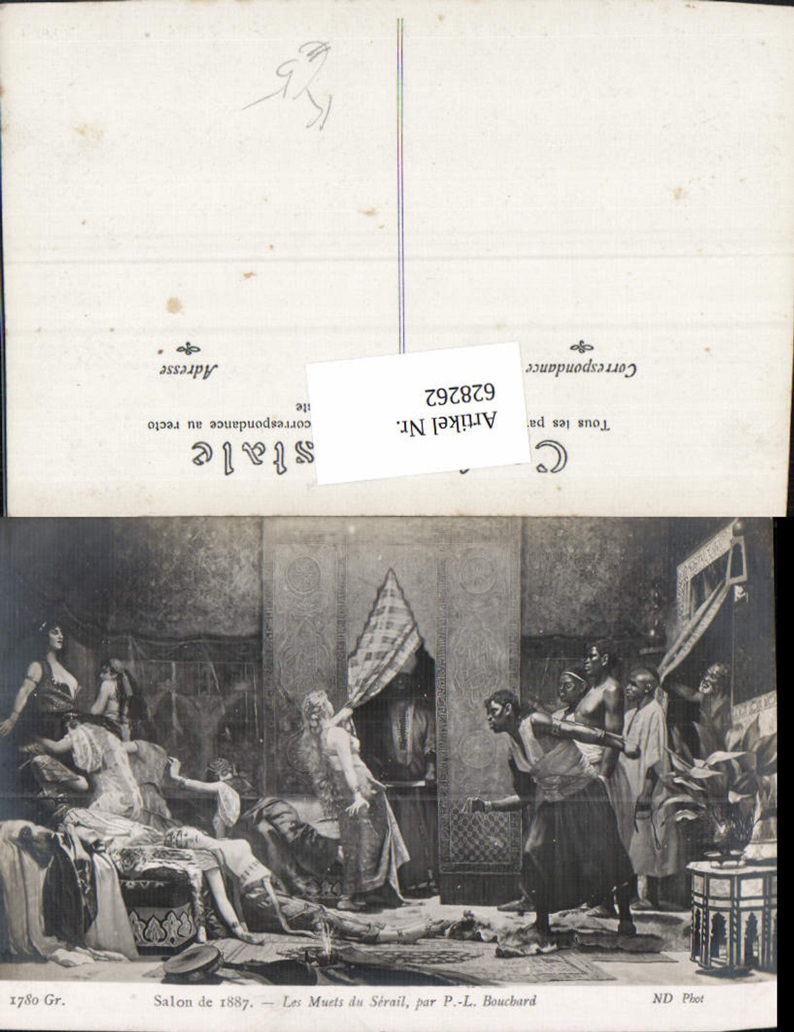 628262,Künstler Ak P. L. Bouchard Les Muets du Serail Erotik Volkstypen
