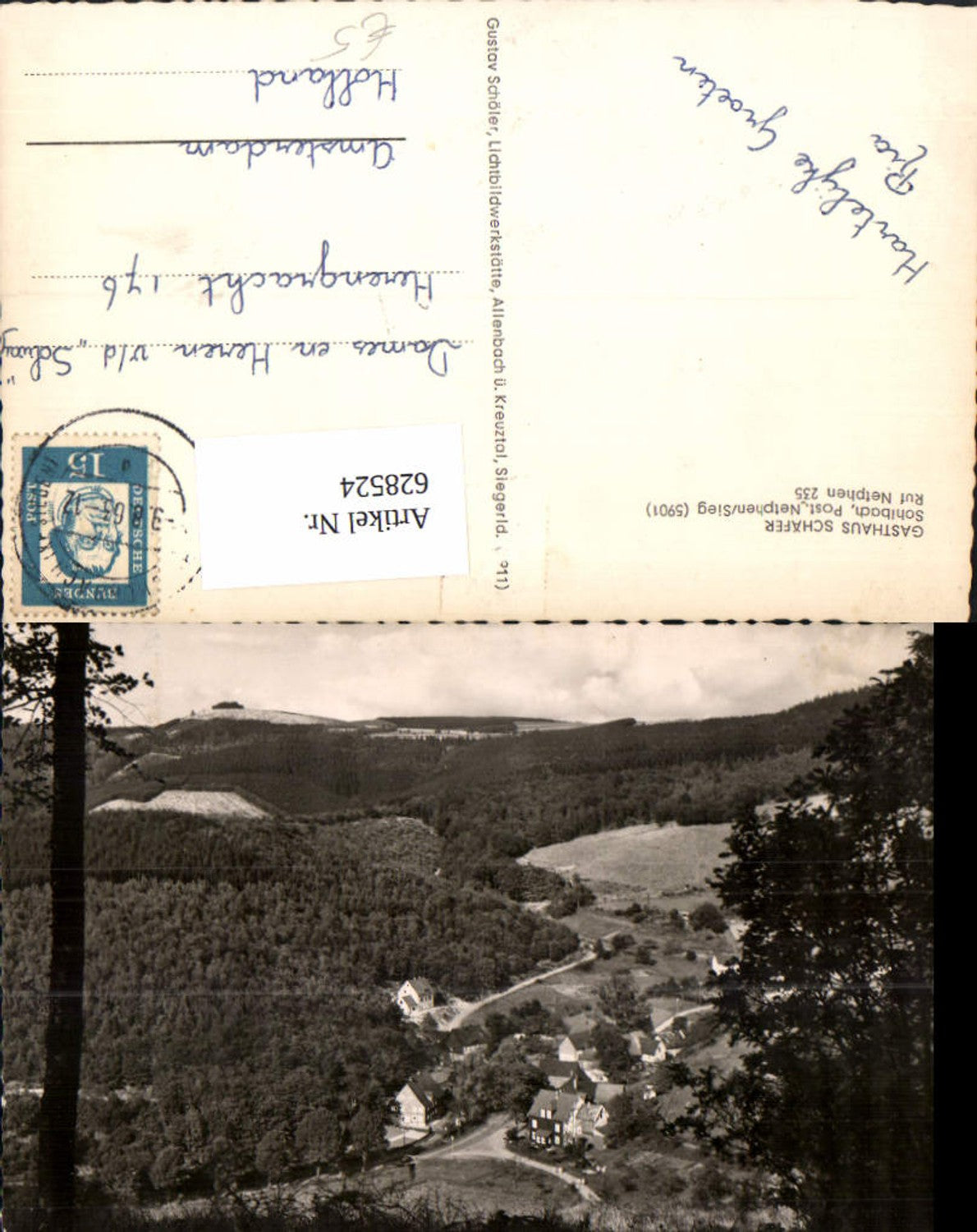 628524,Sohlbach Netphen Sieg Gasthaus Schäfer