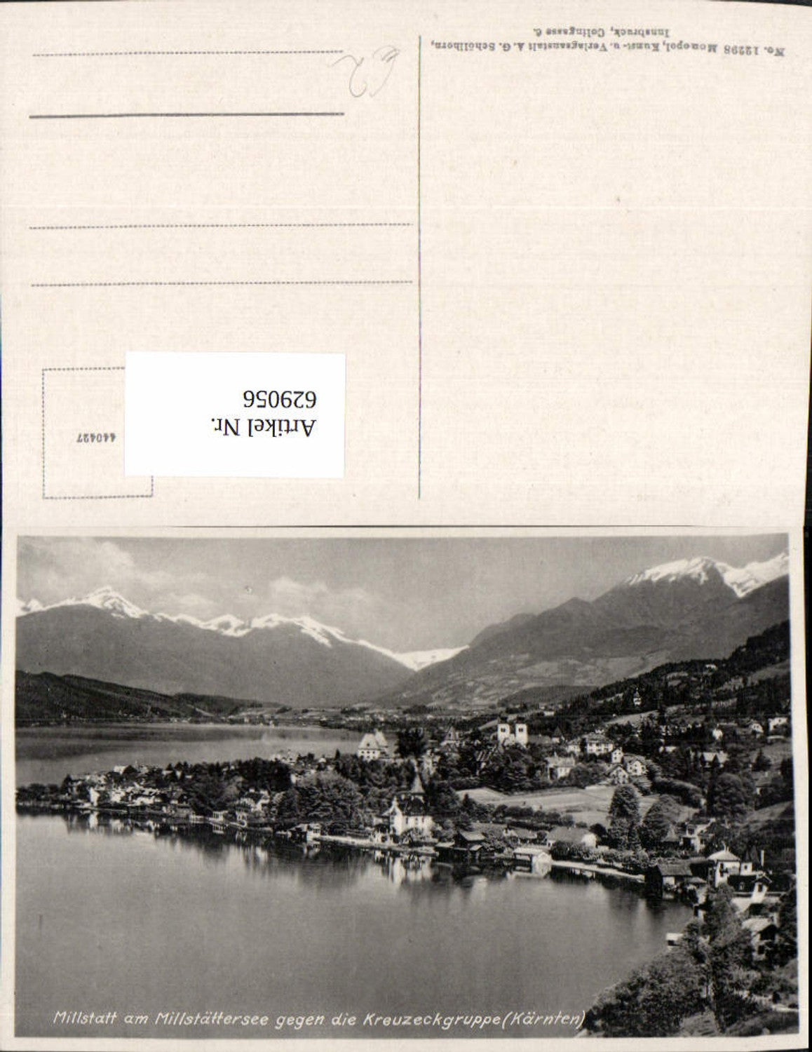629056,Millstatt a. See geg. Kreuzeckgruppe
