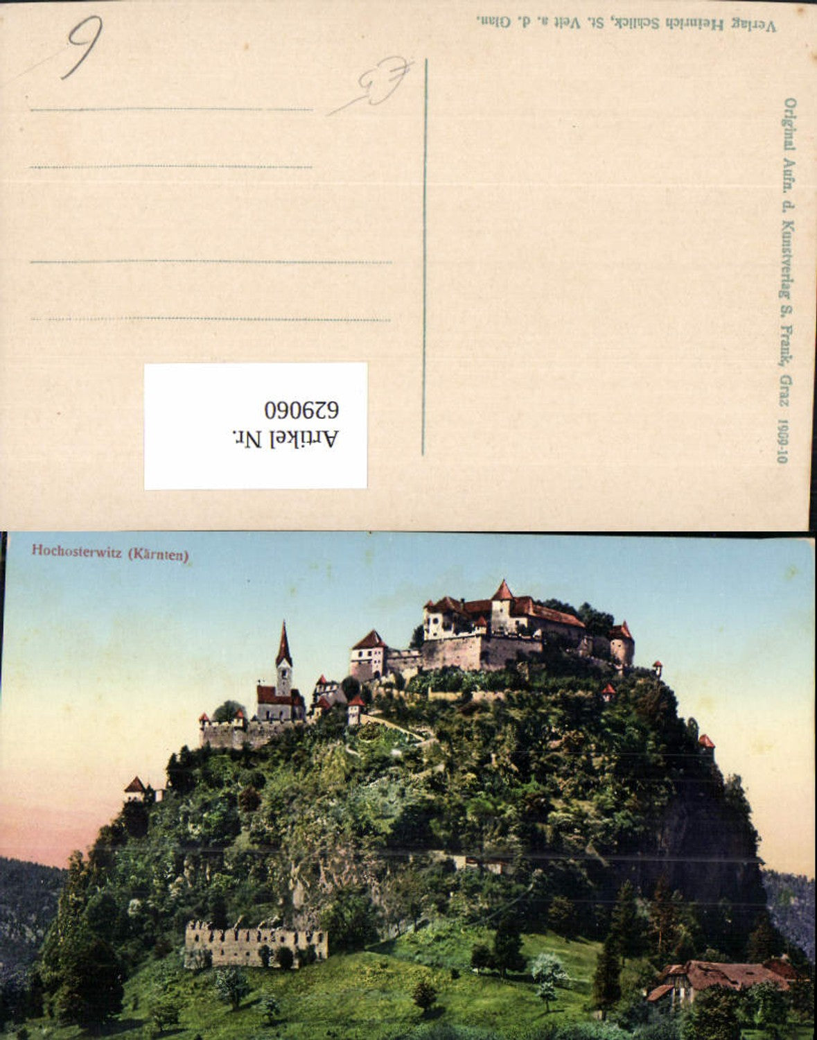 629060, Hochosterwitz, Burg Sankt Georgen am Längsee