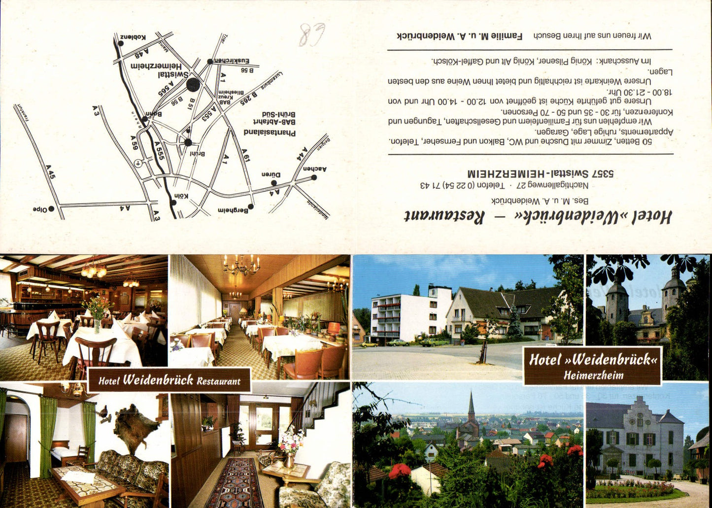 629288,Klapp AK Swistal Heimerzheim Euskirchen Koblenz Gasthaus Weidenbrück