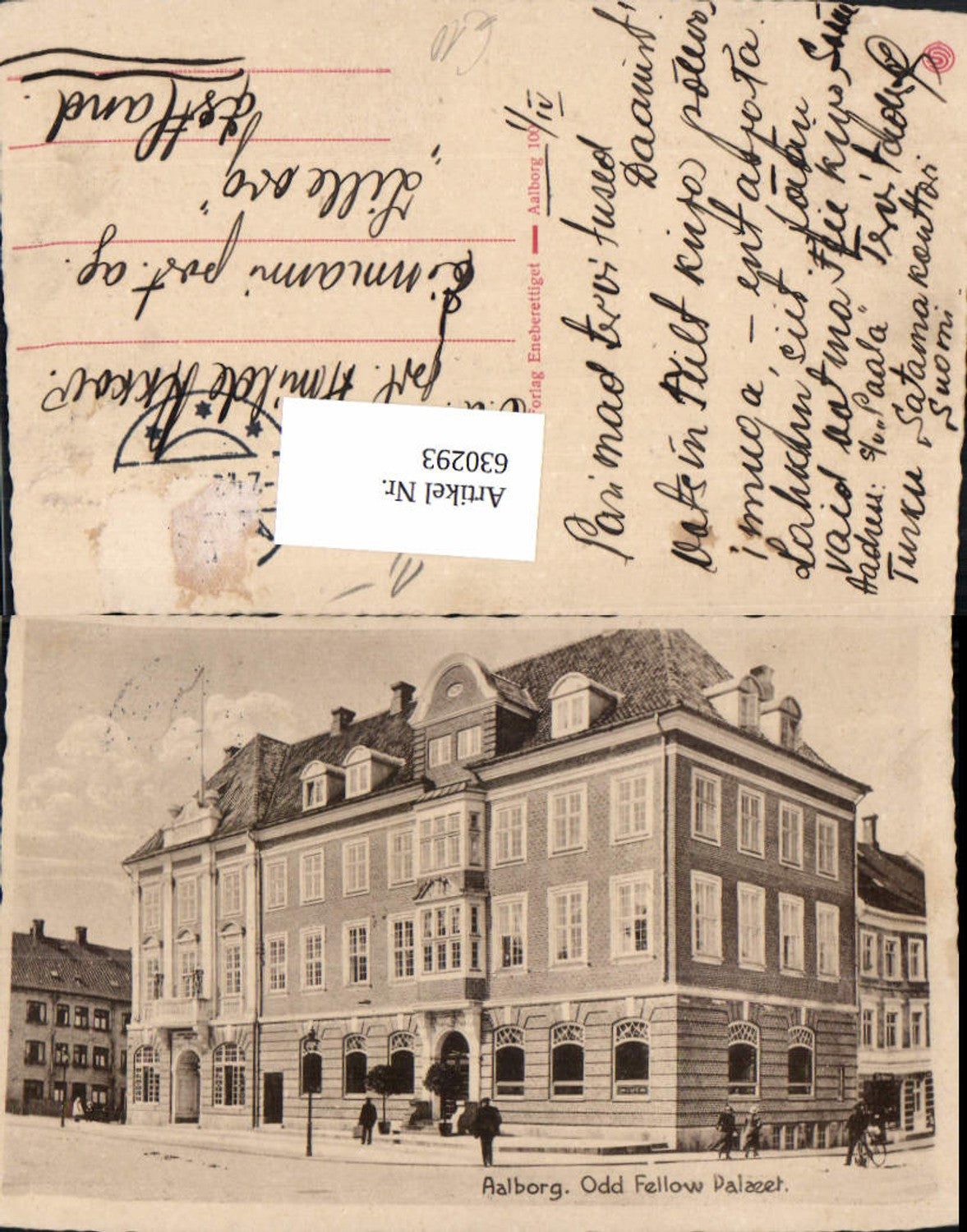 630293,Aalborg Odd Fellow Palaeet Denmark