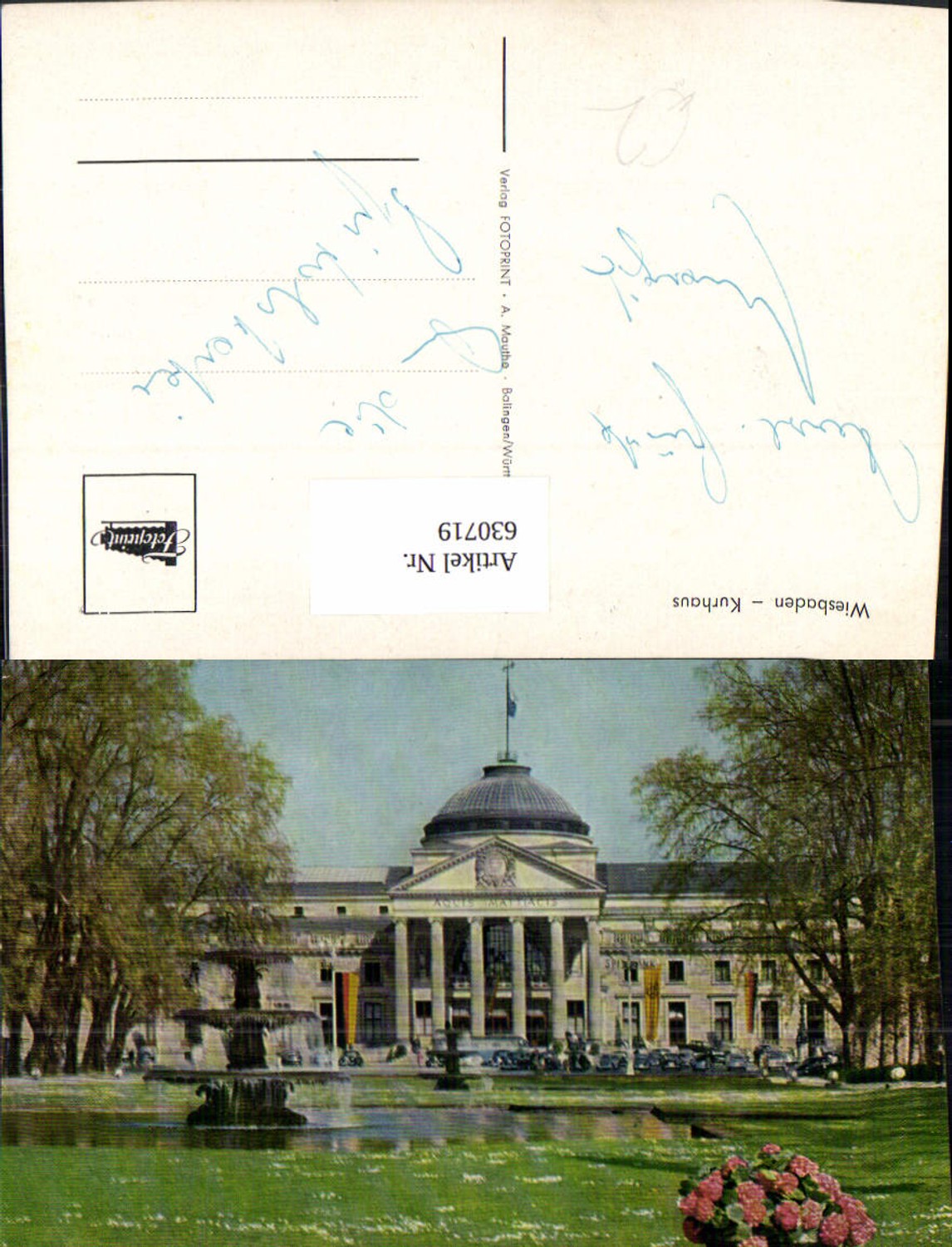630719,Wiesbaden Kurhaus