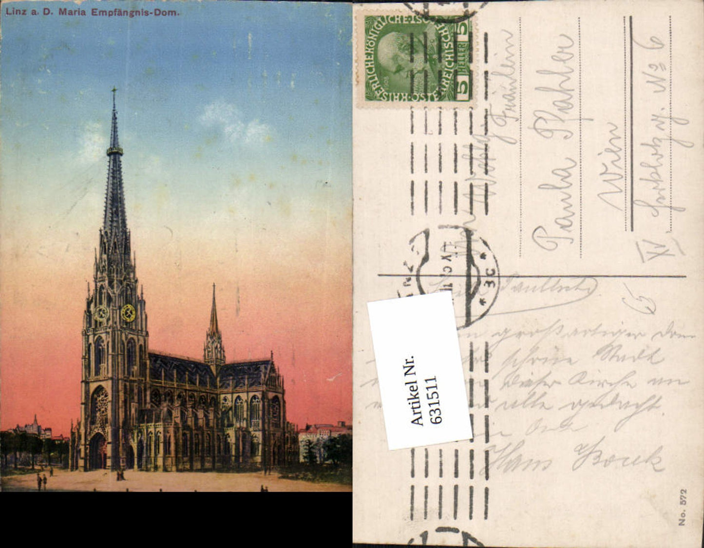 631511,Linz an der Donau Maria Empfängnis Dom