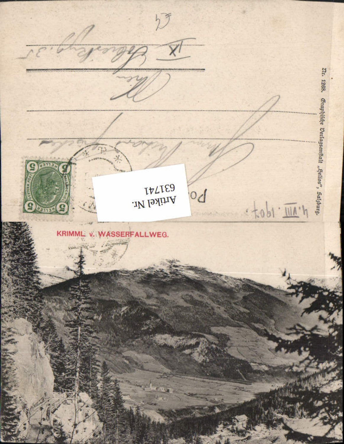 631741,Krimml v. Wasserfallweg