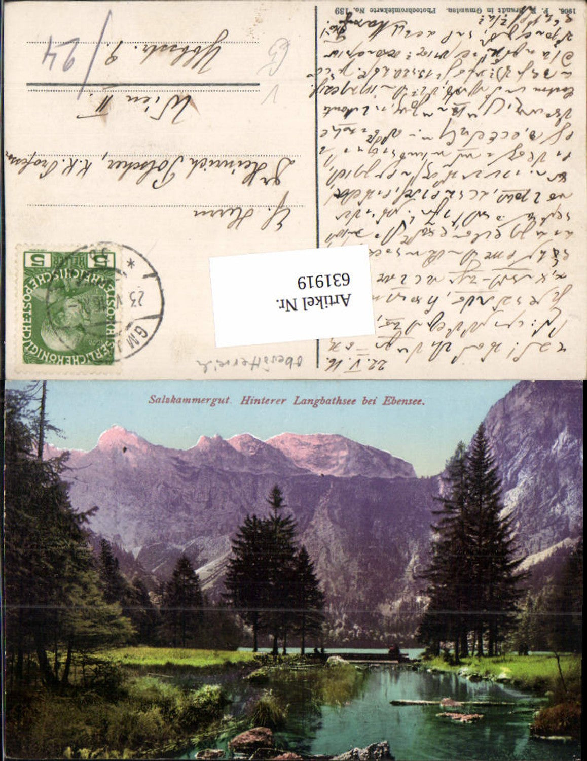 631919,Ebensee Hinterer Langbathsee pub Brandt 139