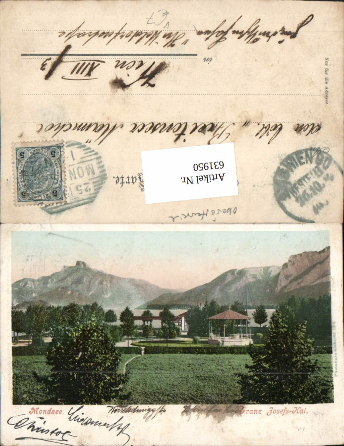631950,Mondsee Franz Josefs Kai pub Brandt 194