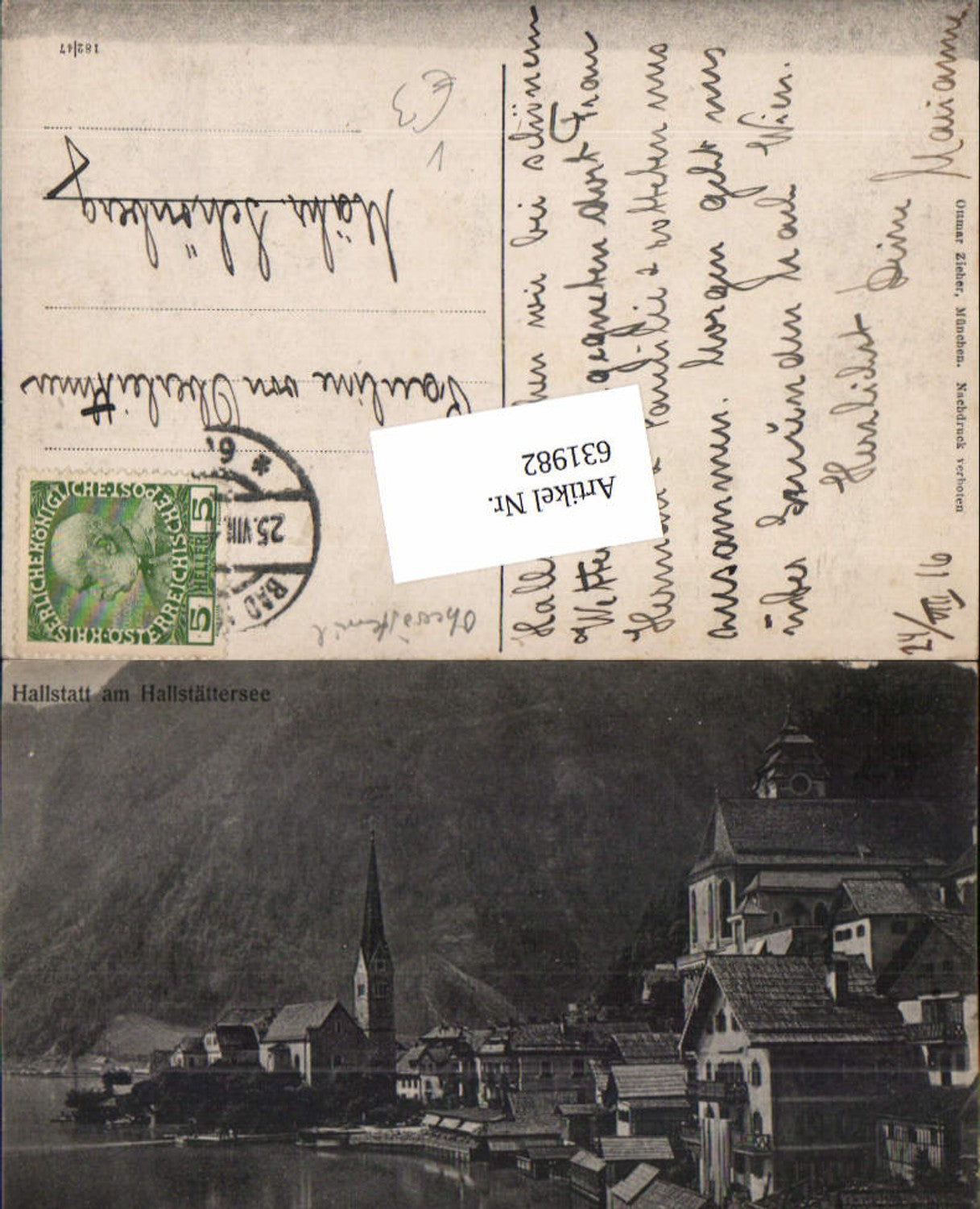 631982,Hallstatt am Hallstättersee pub Ottmar Zieher