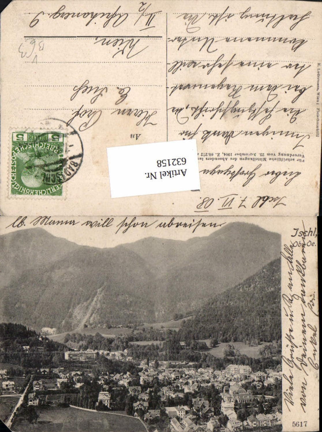 632158,Bad Ischl pub Ledermann 5617