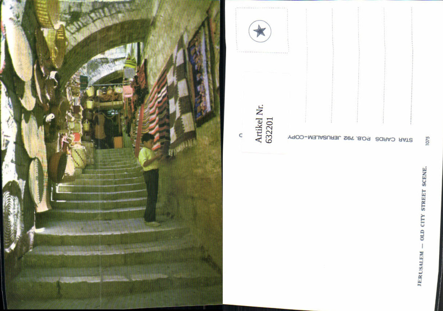 632201,Jerusalem Old City Street Scene