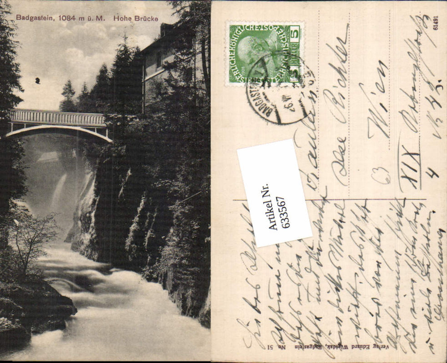 633567, Bad Gastein Bad Gastein High Bridge