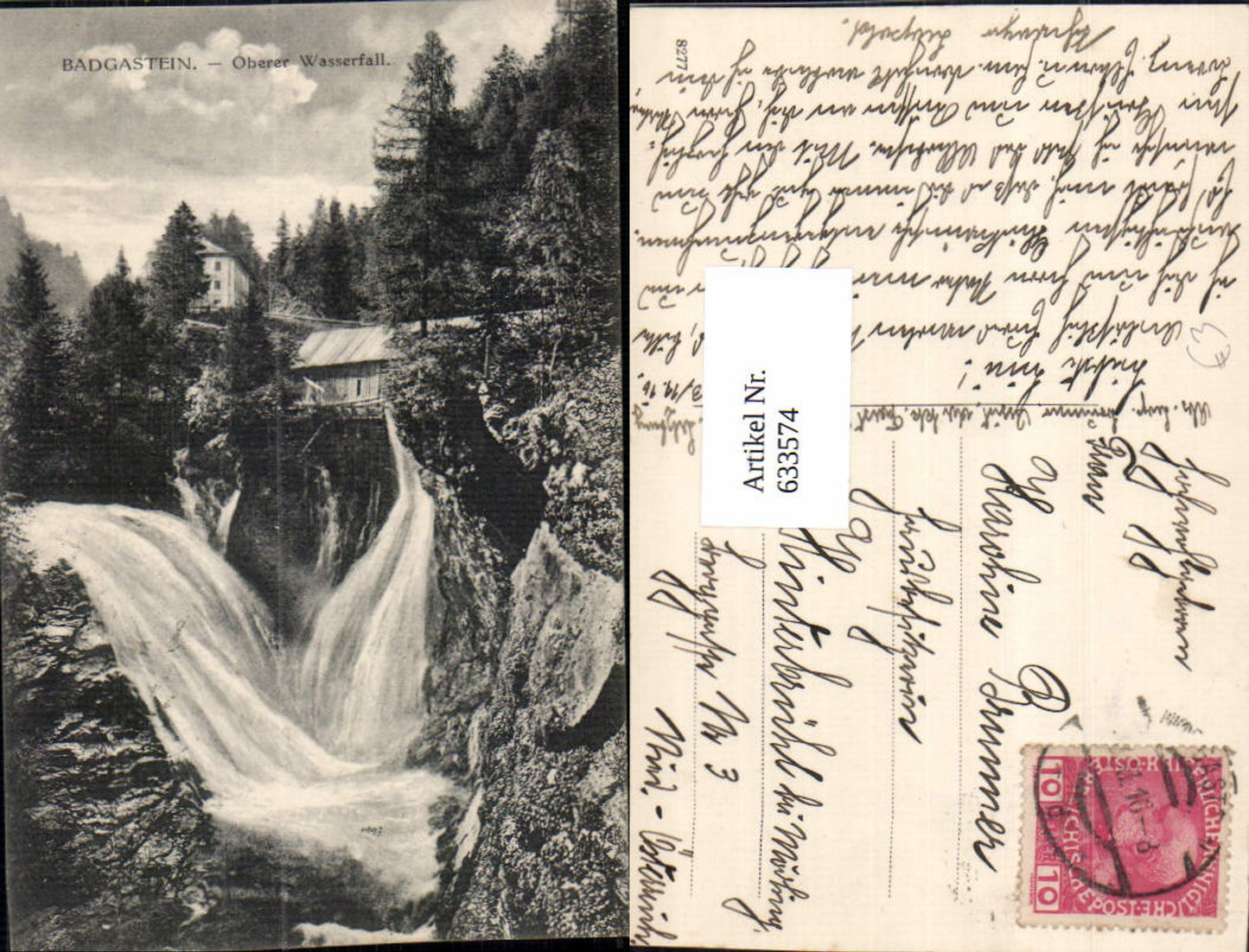 633574, Bad Gastein, Upper Waterfall