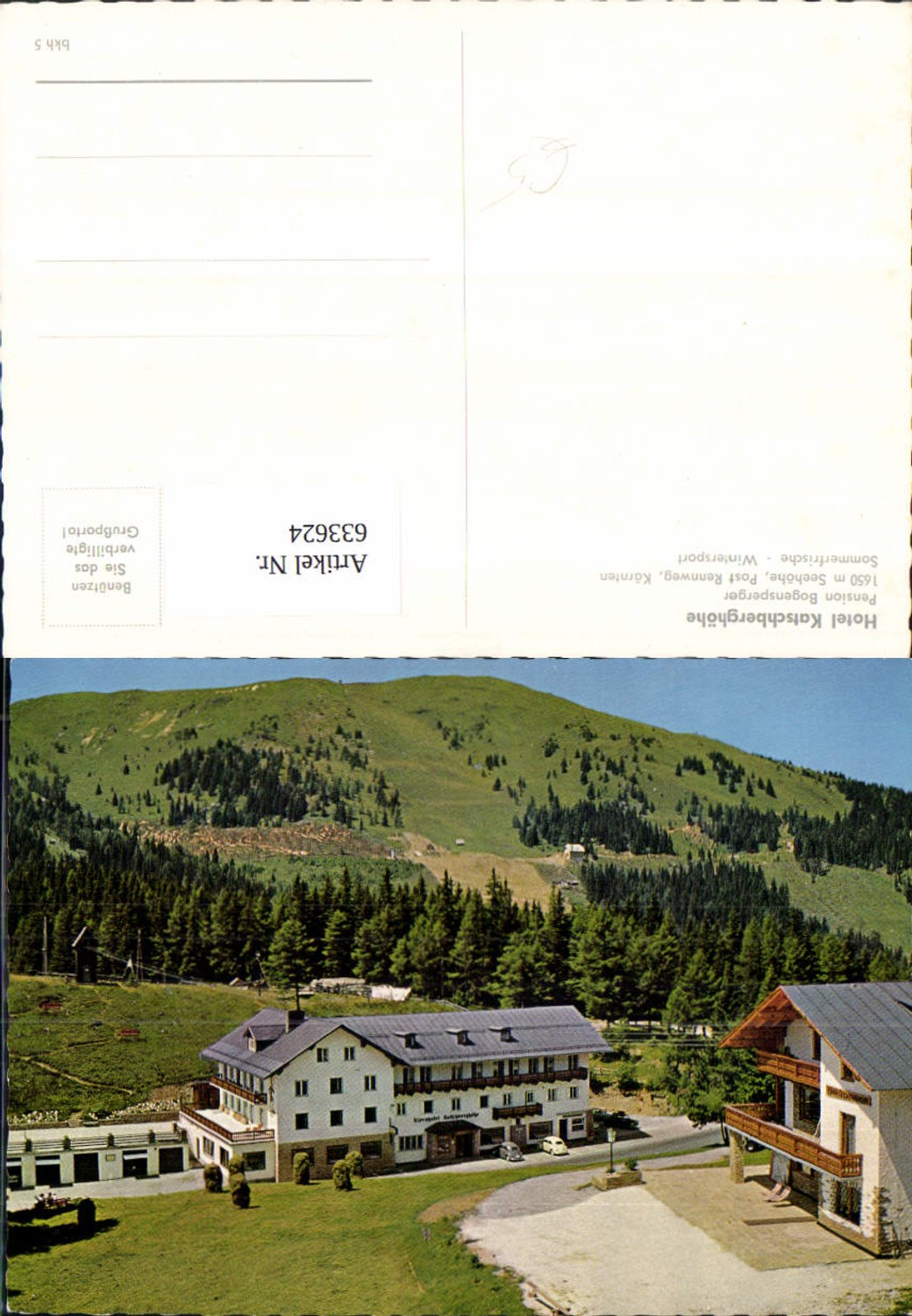 633624,Rennweg am Katschberg Kärnten Hotel Katschberghöhe