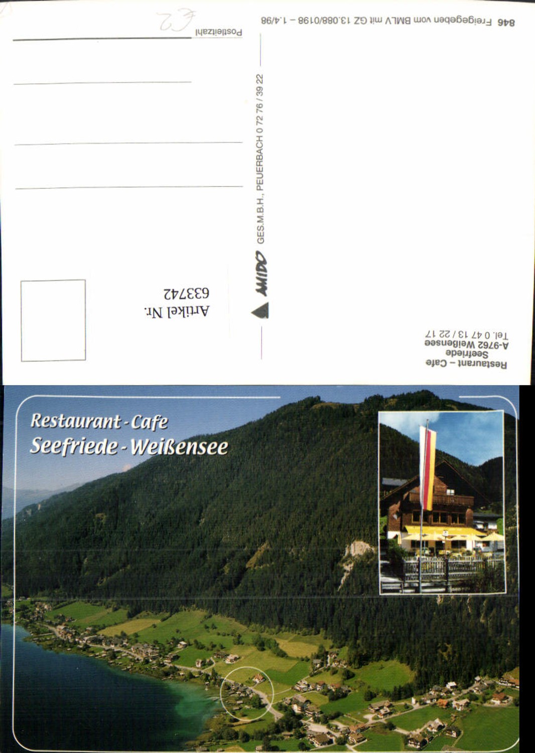 633742,Weißensee Restaurant Cafe Seefriede