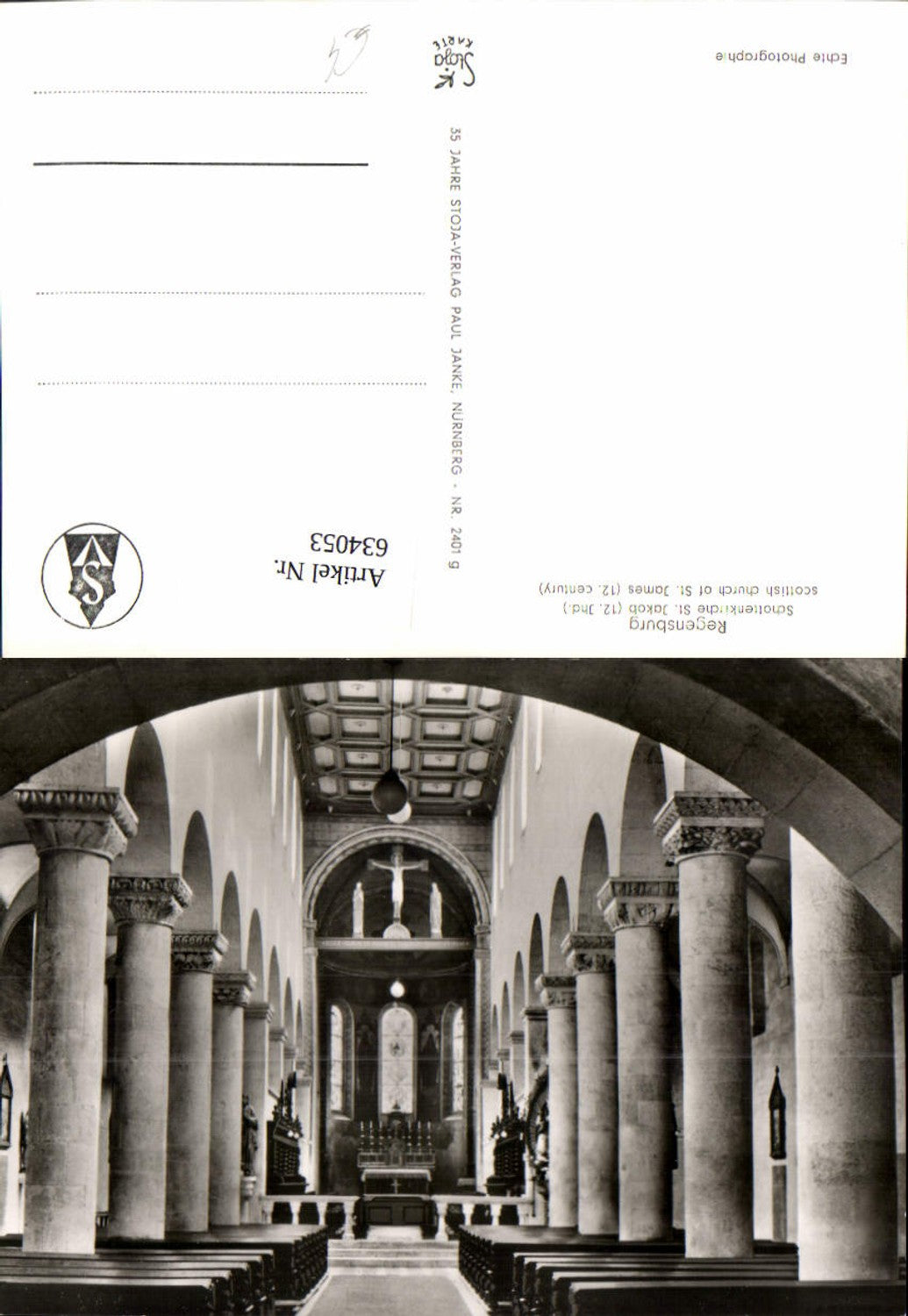 634053, Regensburg Schottenkirche St. Jakob