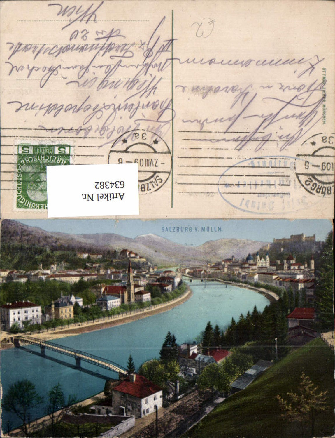 634382,Salzburg von Mülln aus