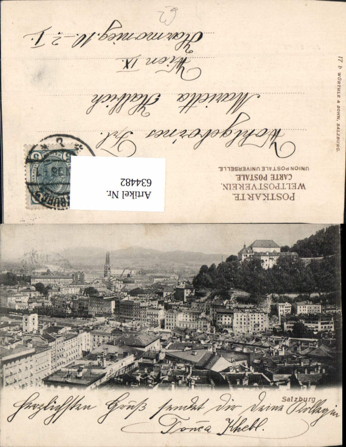 634482,Salzburg Ansicht