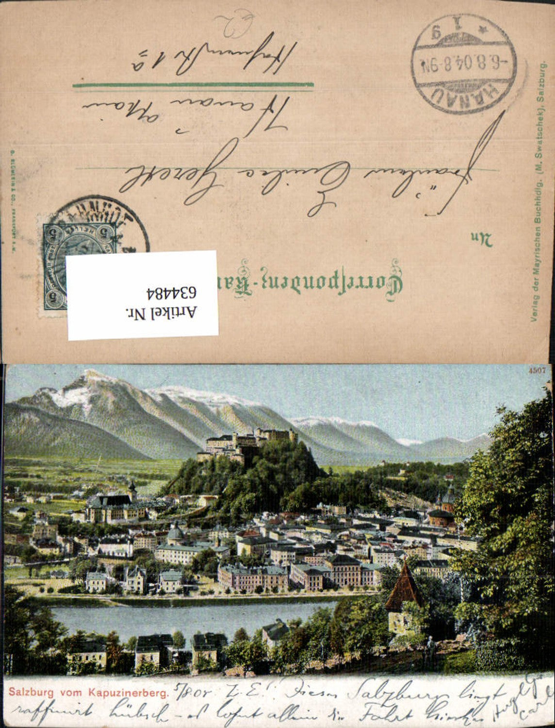634484,Salzburg vom Kapuzinerberg