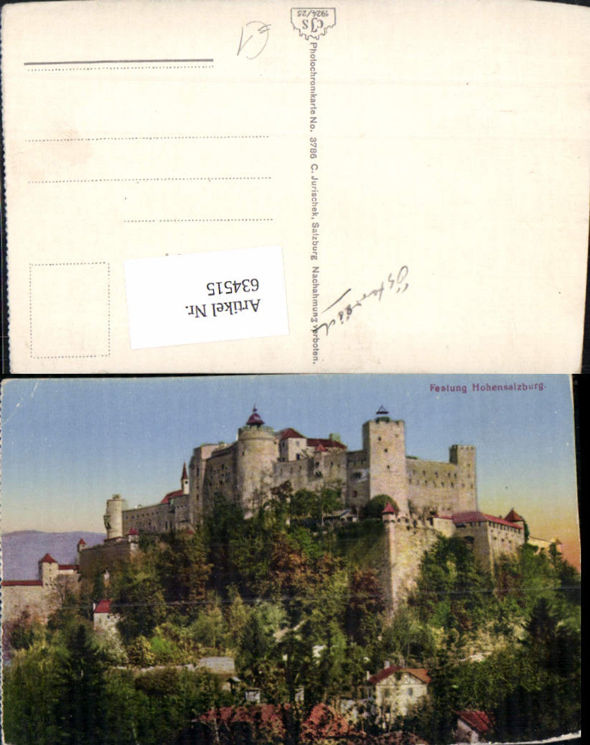 634515,Salzburg Festung Hohensalzburg