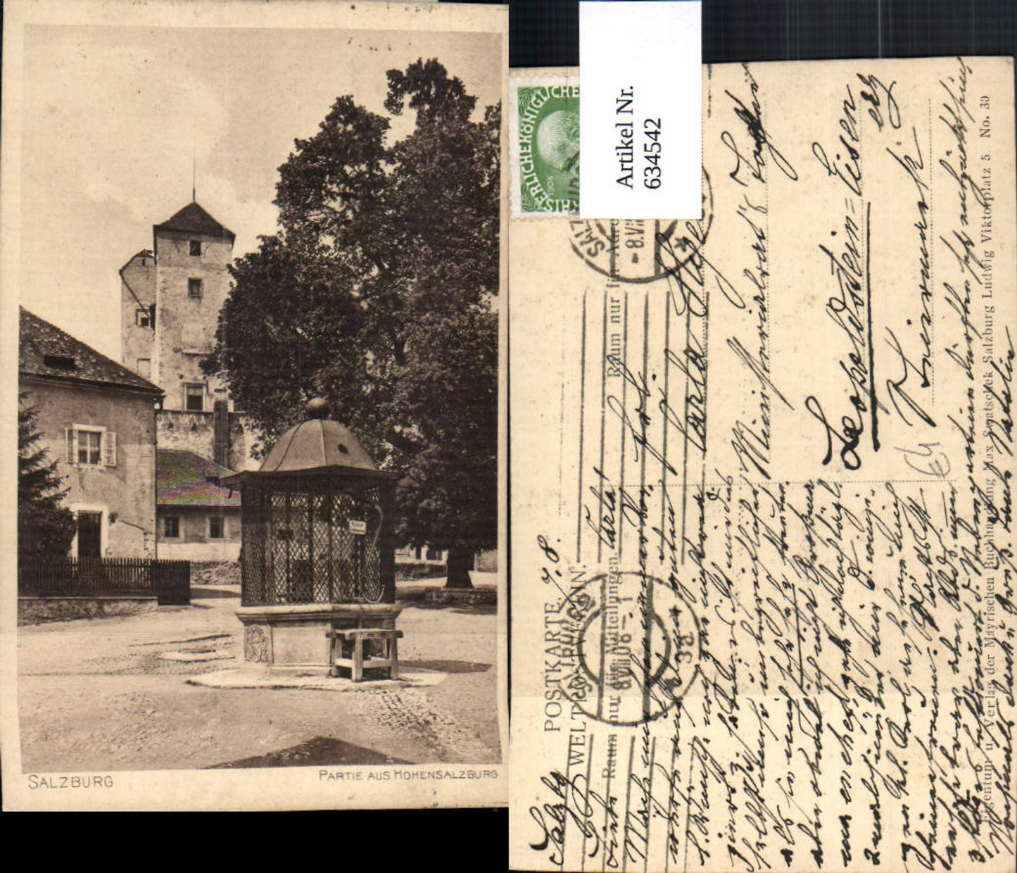 634542,Salzburg Partie aus Hohensalzburg Festung