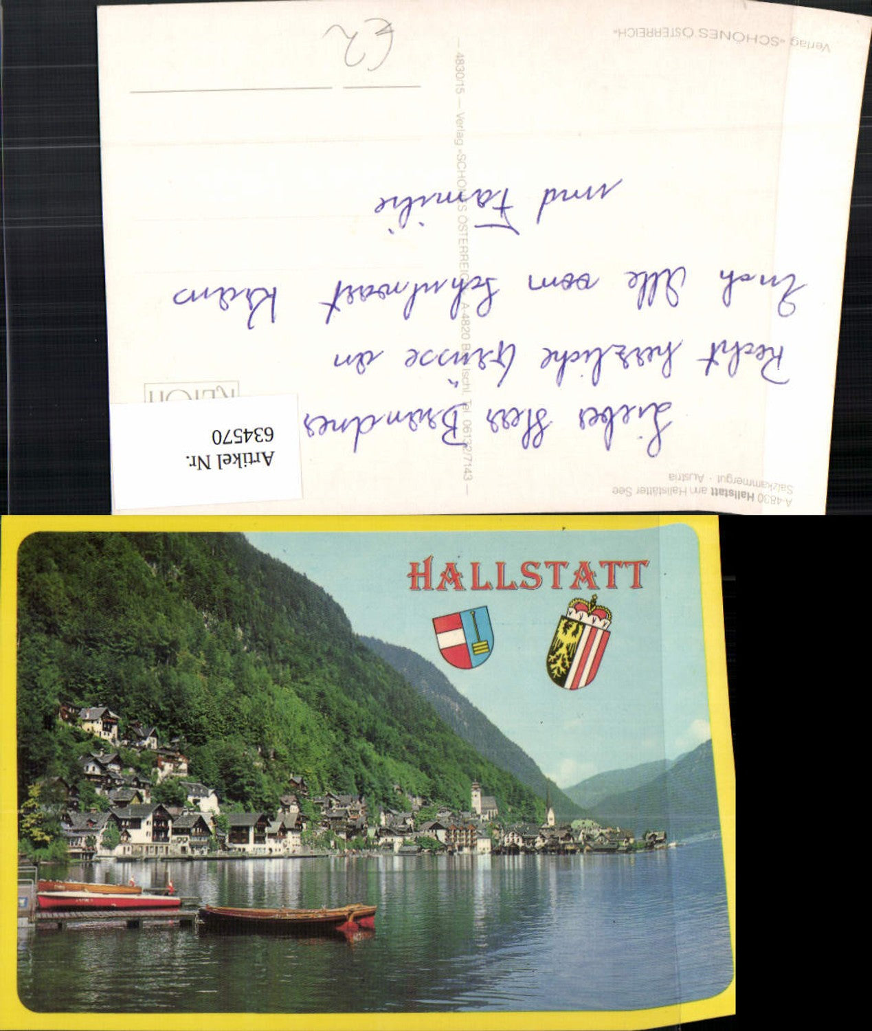 634570,Hallstatt a. Hallstätter See Salzkammergut