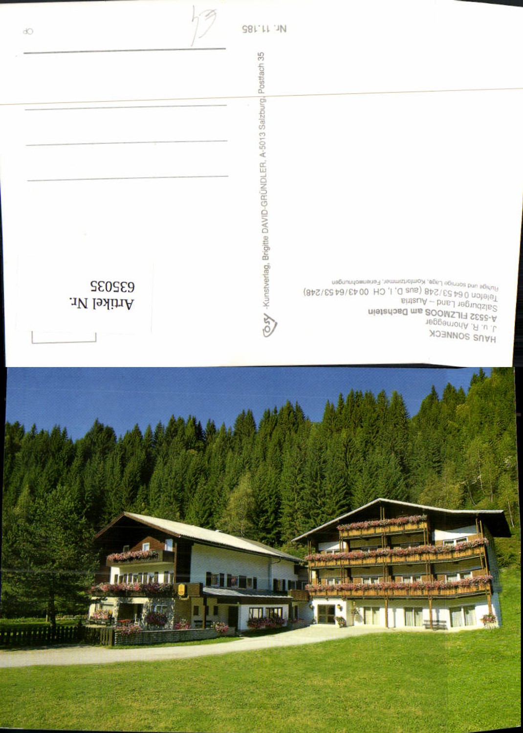 635035, Filzmoos a. Dachstein Haus Sonneck