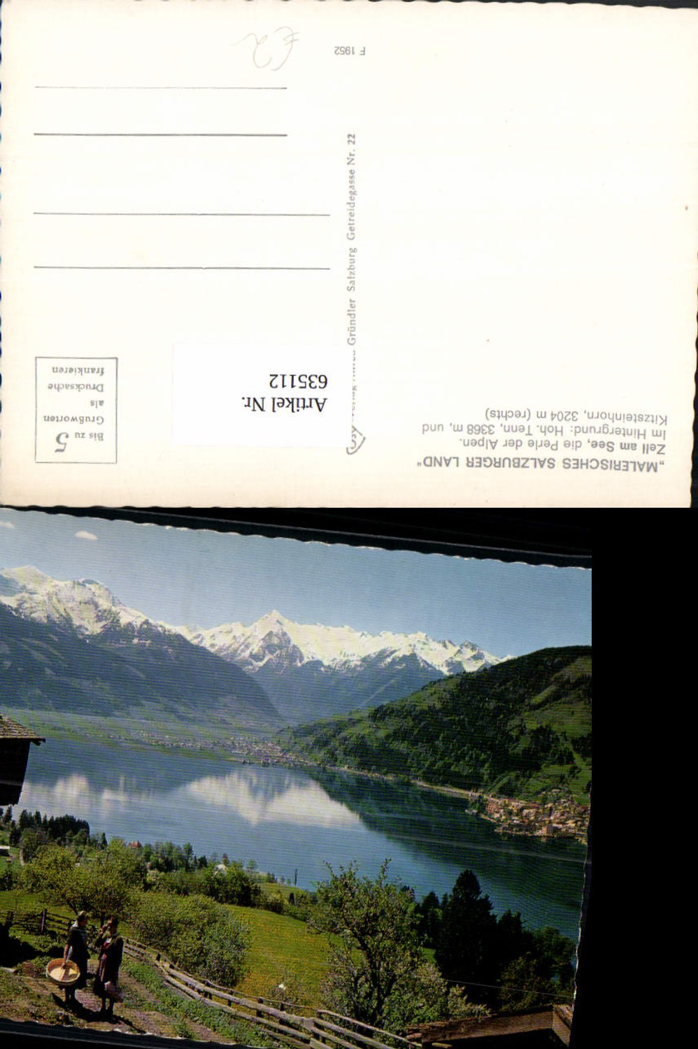 635112,Zell a. See m. Hoh. Tenn u. Kitzsteinhorn
