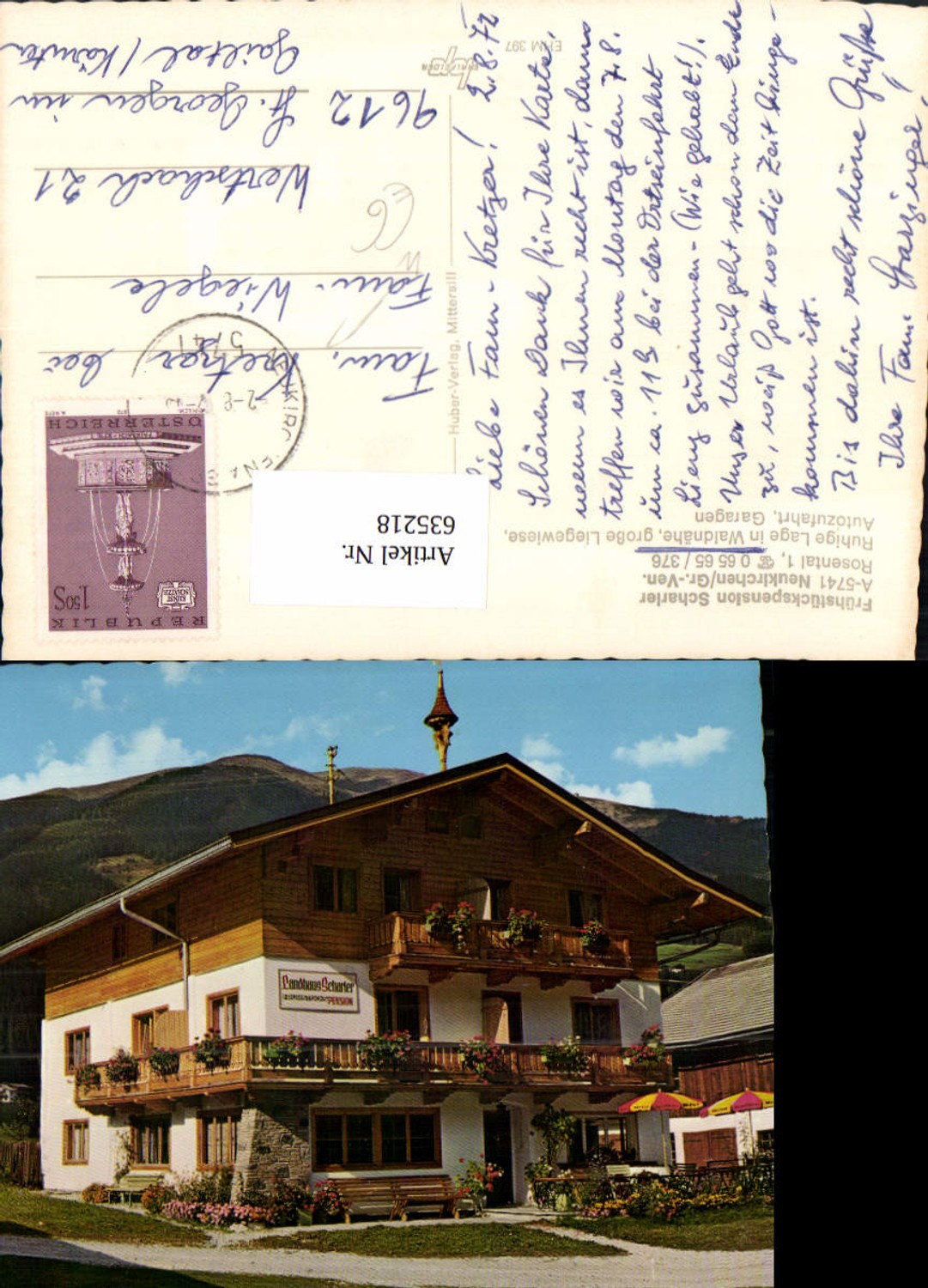 635218,Neukirchen a. Großvenediger Frühstückspension Scharler