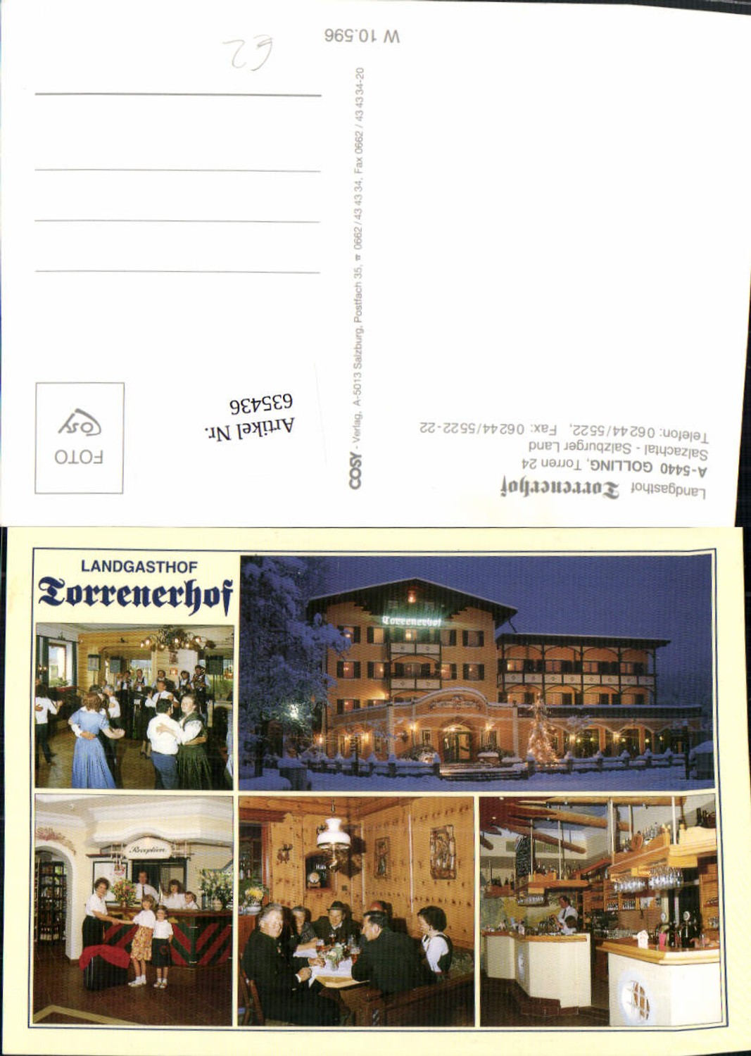 635436,Mehrbild Ak Golling an der Salzach Landgasthof Torrenerhof