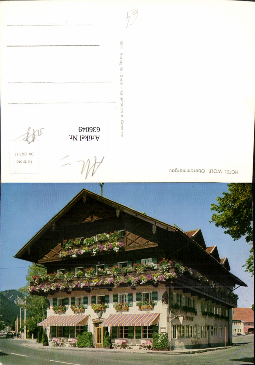 636049,Oberammergau Hotel Wolf