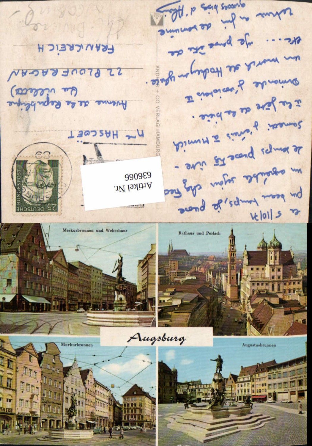 636066,Augsburg Rathaus Perlach Augustusbrunnen