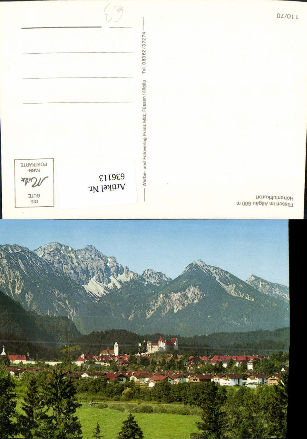 636113,Füssen i. Allgäu Ansicht