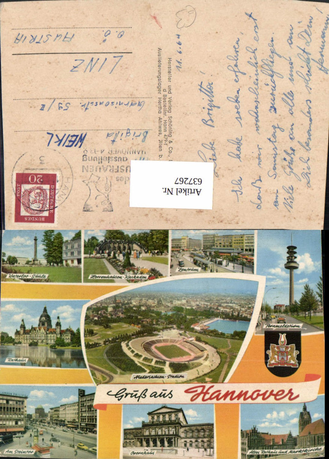 637267,Mehrbild Ak Hannover Rathaus Am Steintor Opernhaus