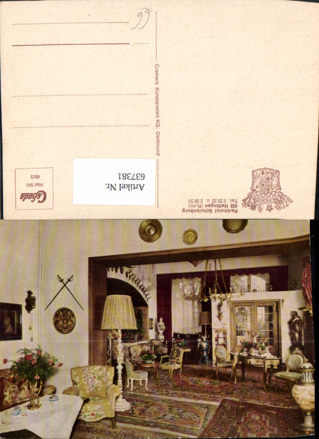 637381,Hattingen Ruhr Parkhotel Schulenberg