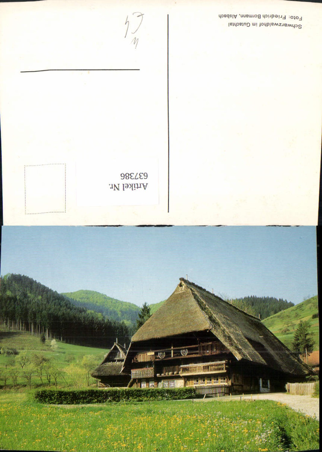 637386,Schwarzwaldhof u. Gutachtal Bauernhof Gutach