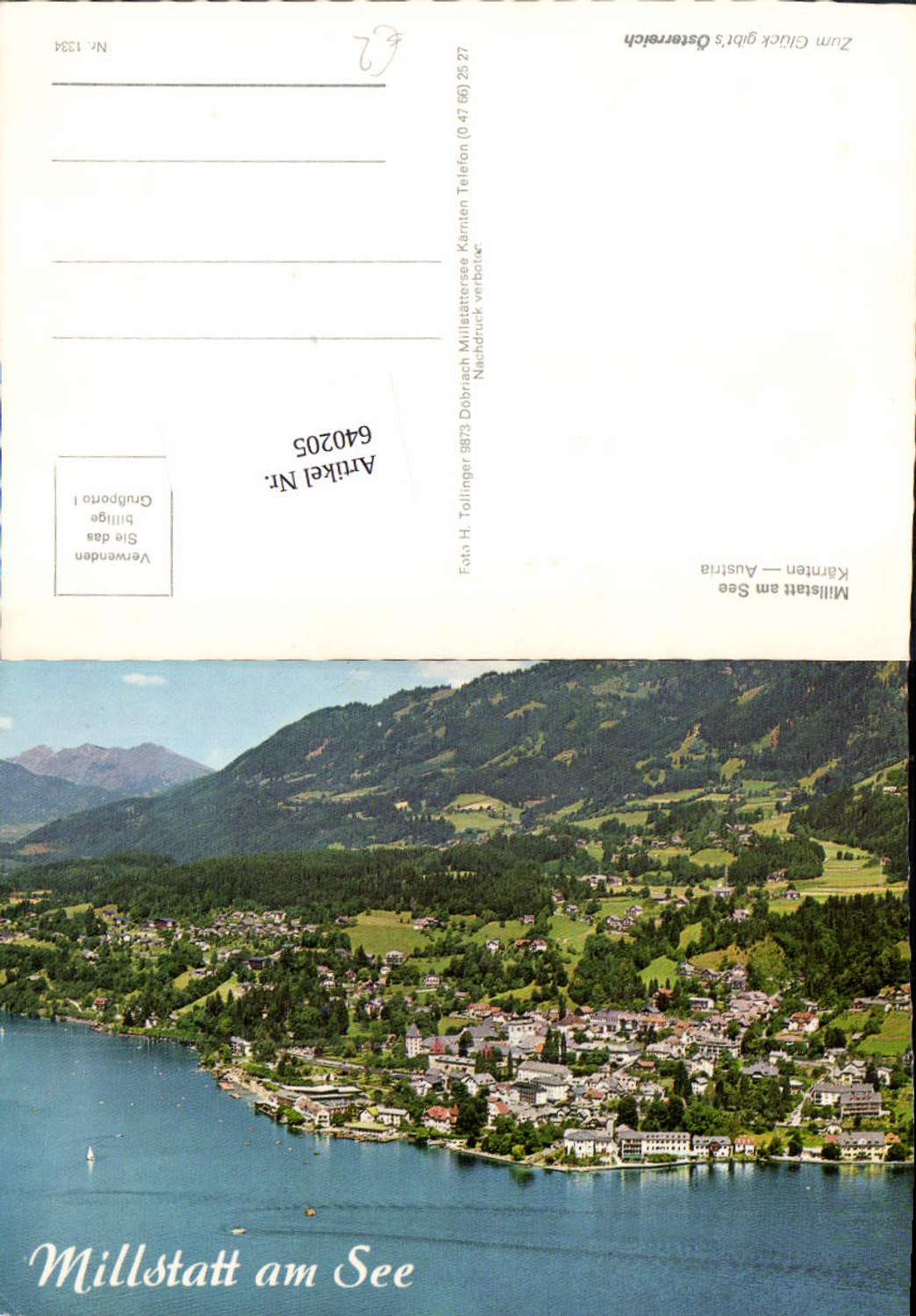 640205,Millstatt am Millstättersee