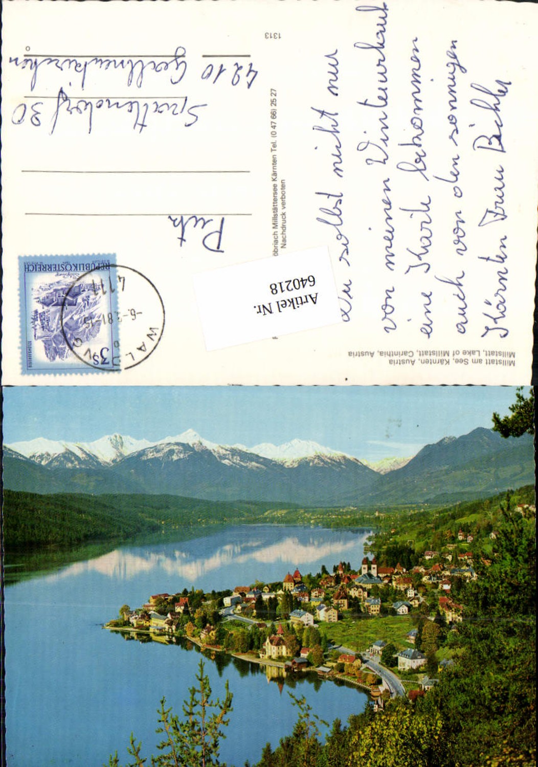 640218,Millstatt am Millstättersee