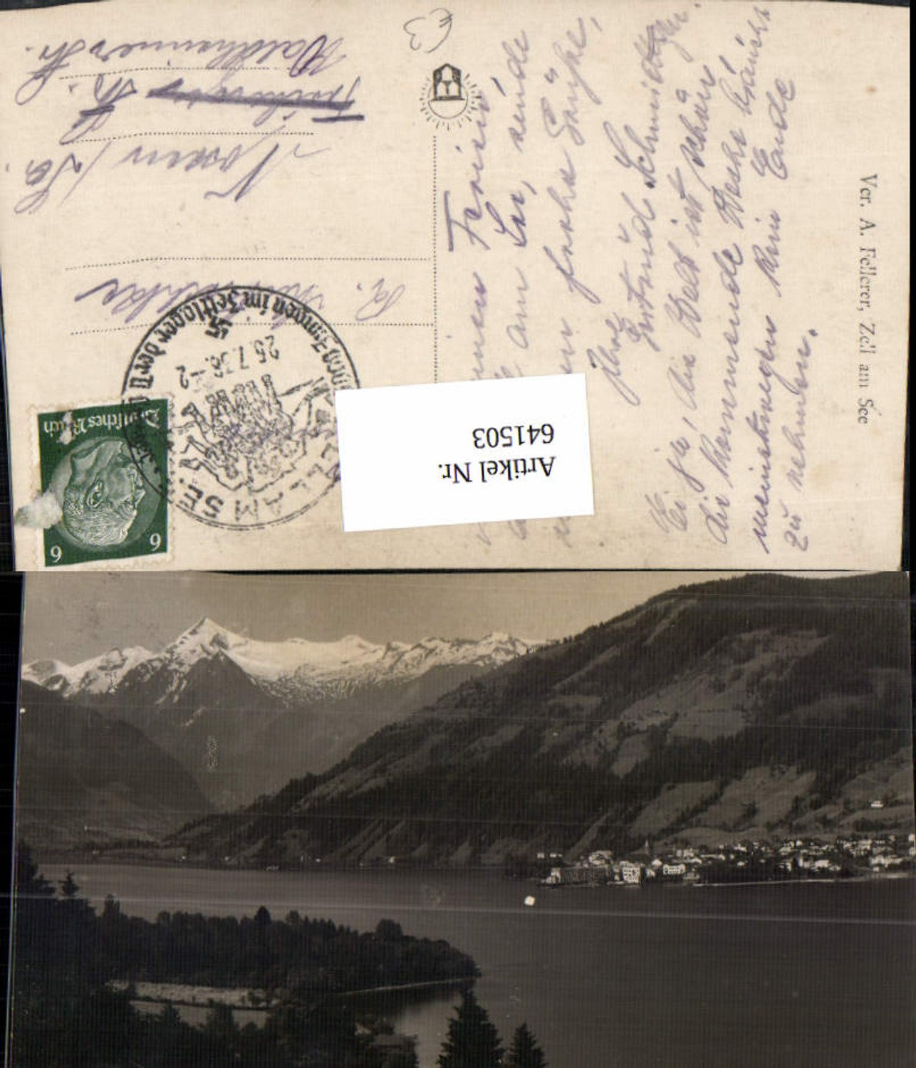 641503,Foto Ak Zell a. See Ansicht