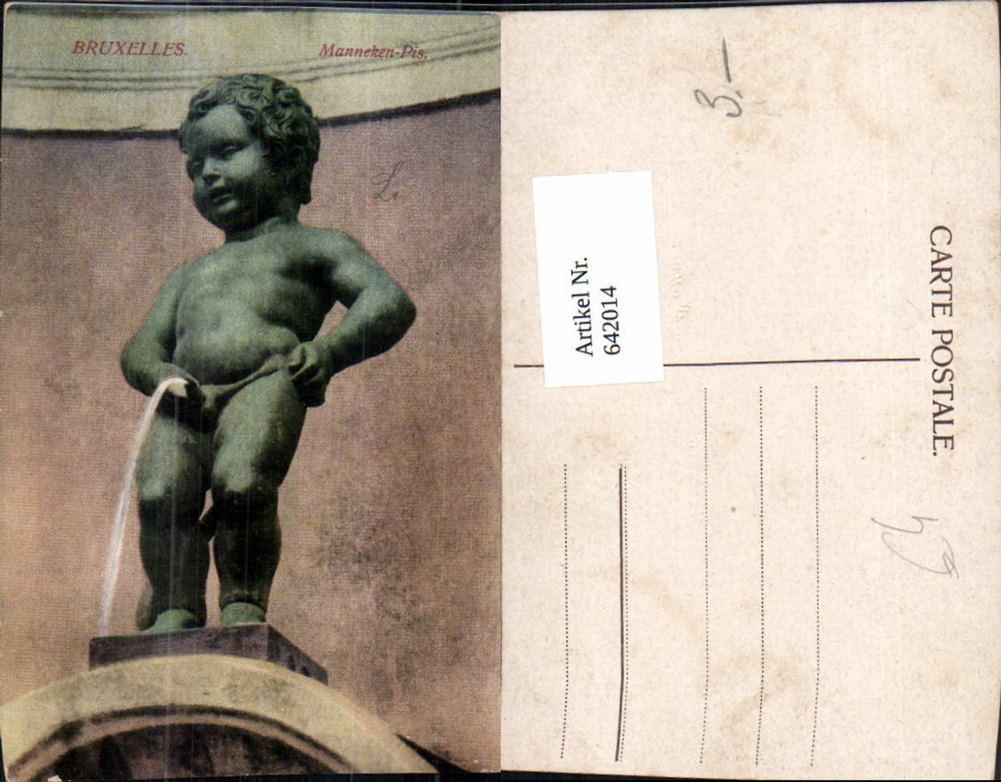 642014,Humor Scherz Toilettenhumor Junge pinkelt Bruxelles Brüssel