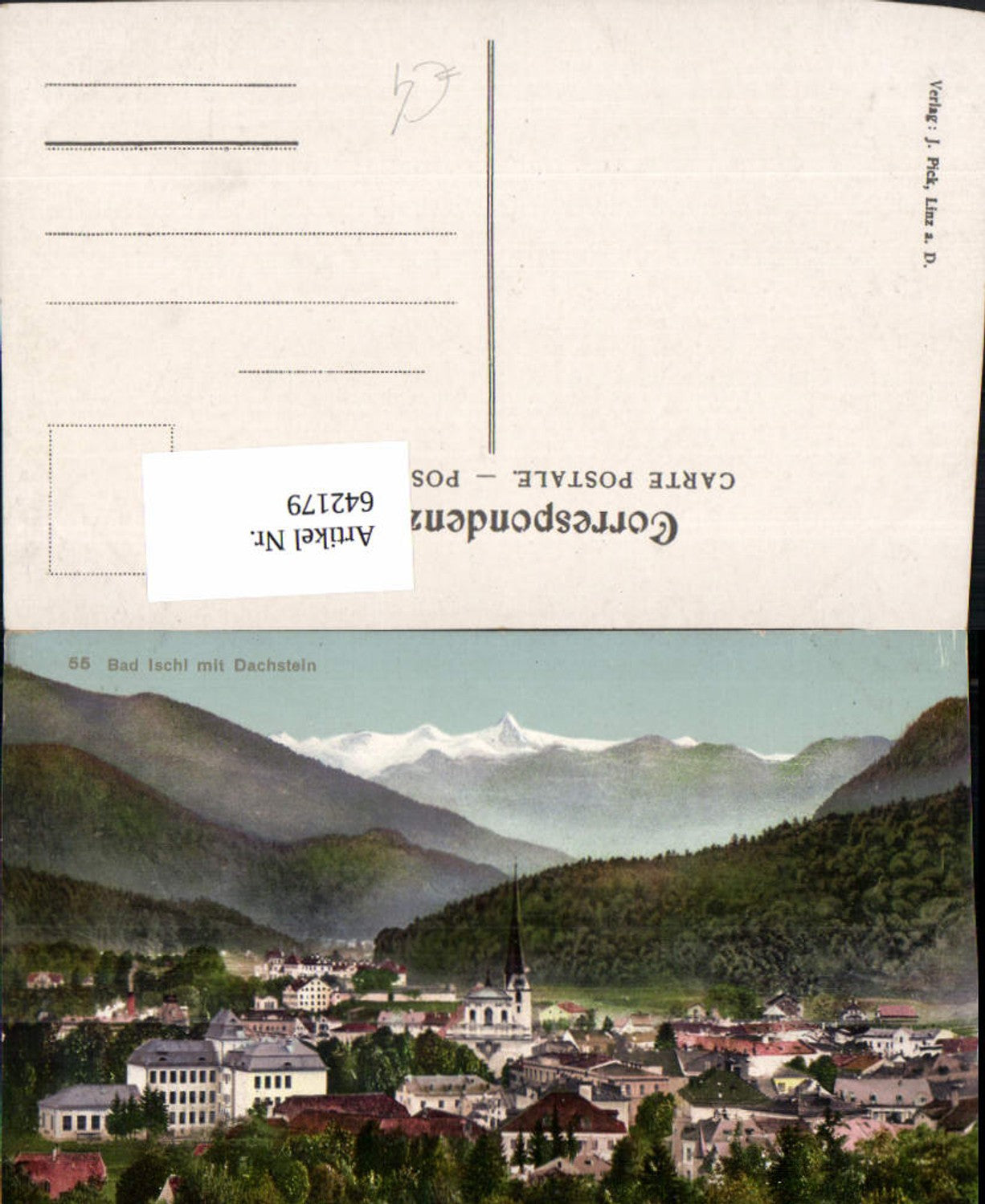 642179,Bad Ischl mit Dachstein