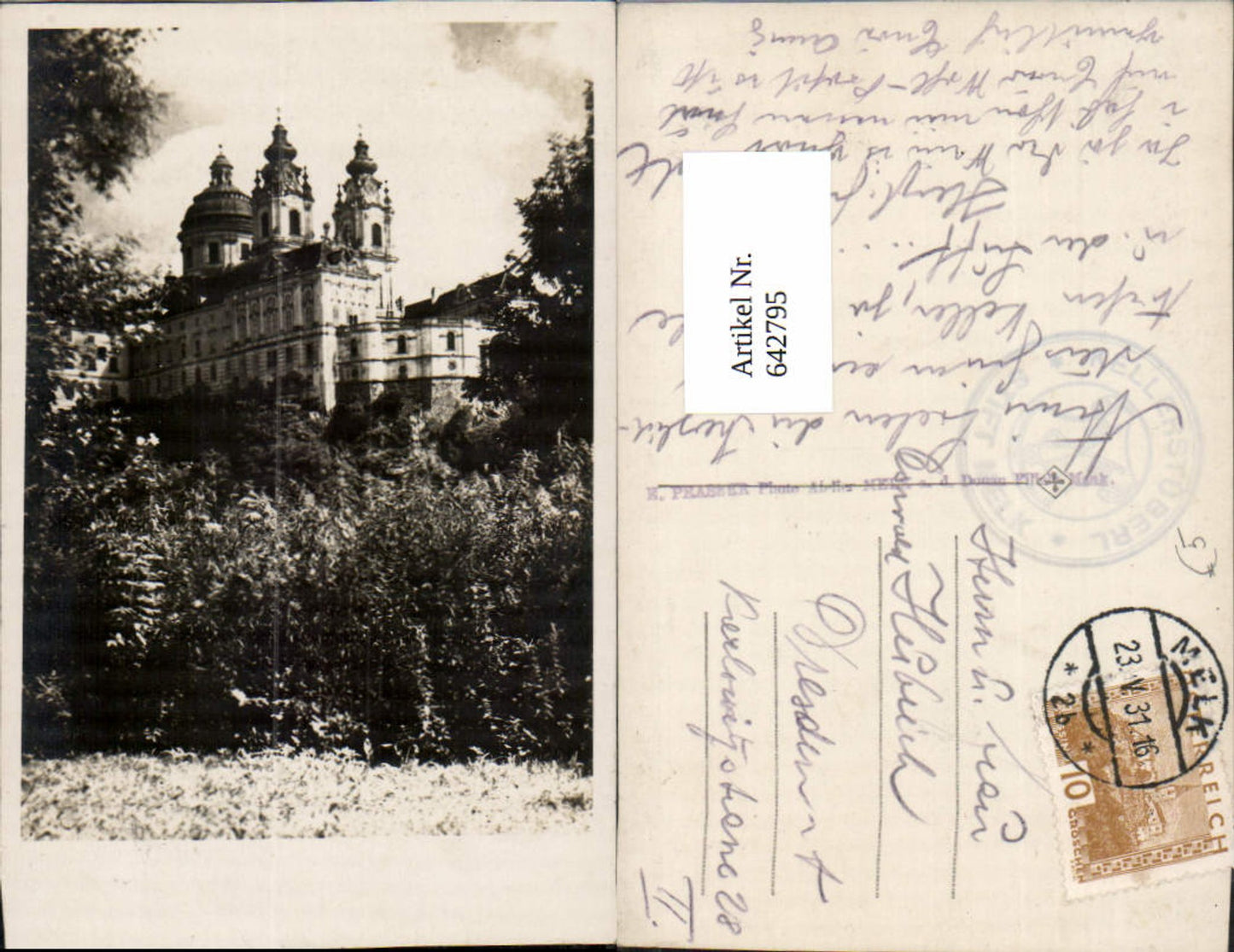 642795, Melk on the Danube