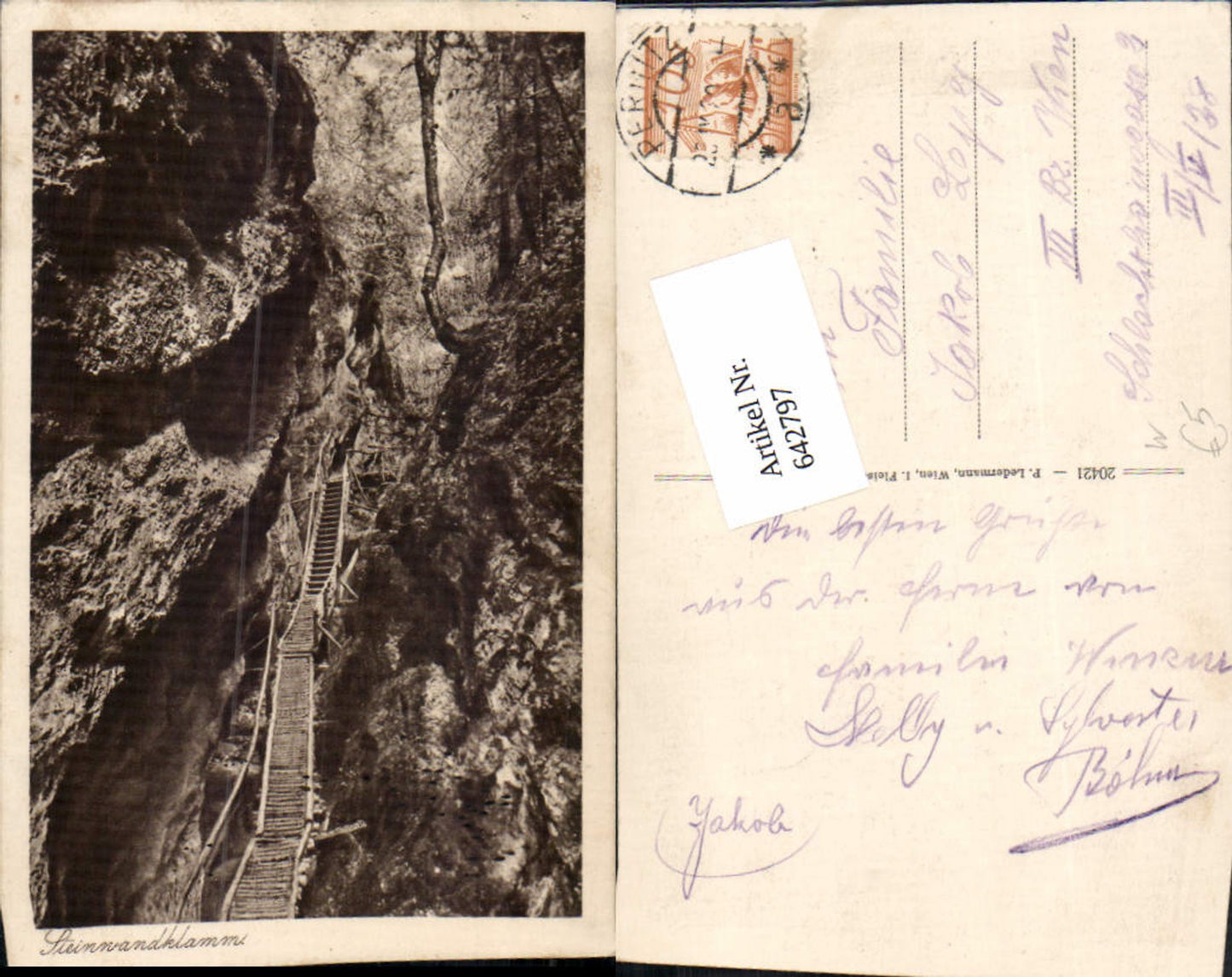 642797,Steinwandklamm bei Furth Weißenbach an der Triesting Altenmarkt